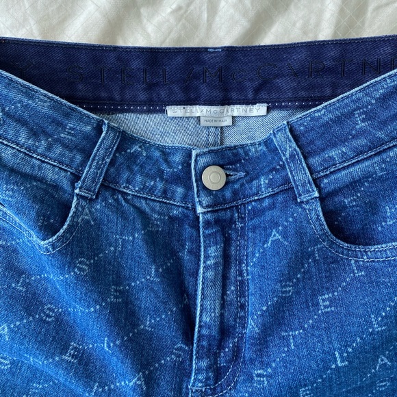 Monogram skinny Jeans Stella McCartney - Picture 5 of 9